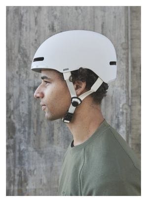 Poc Corpora Matte White Helmet
