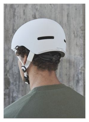 Poc Corpora Matte White Helmet