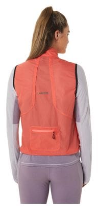 Asics Metarun Coral Women's Packable Sleeveless Jacket