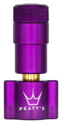 Inflador de CO2 Holeshot de Peaty's Morado