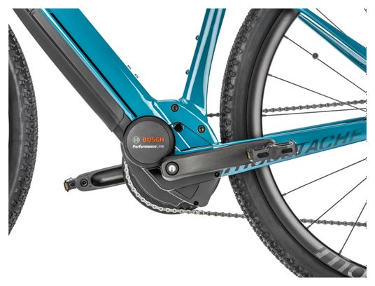 Vélo de Fitness Électrique Moustache Dimanche 29.2 Shimano Deore 11V 500 Wh 700 mm Bleu Pétrole 2023