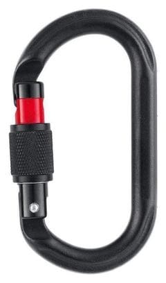 Mousqueton escalade Ok Screw-Lock Petzl - Noir