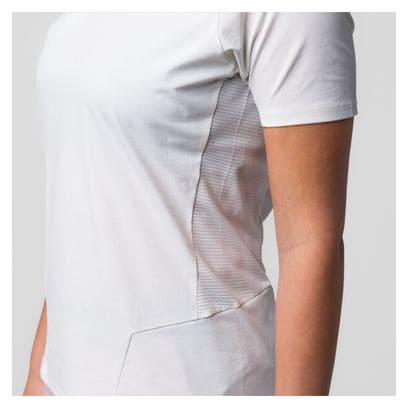Salewa Pedroc Dry Hybrid Damen T-Shirt Weiß