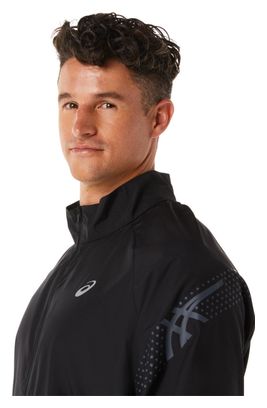 Veste coupe-vent Asics Run Icon Noir Unisexe