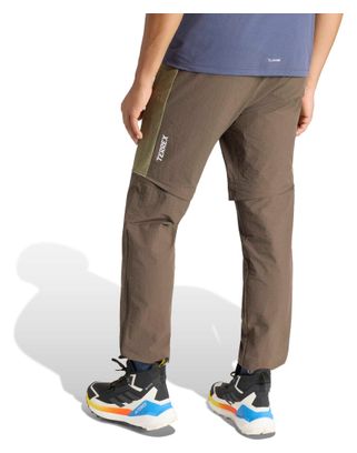 Pantalon Convertible adidas Terrex Xperior Utilitas Clima365 Vert Homme