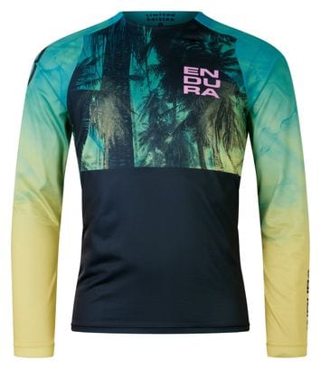 Maillot de manga corta Endura Nuage LTD - Azul