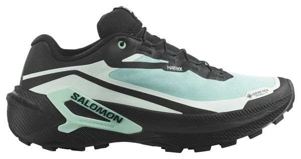 Salomon Genesis 2 GTX Women's Trail Running Shoes - Green/Black