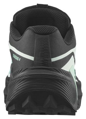 Salomon Genesis 2 GTX Women's Trail Running Shoes - Green/Black