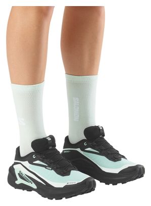 Salomon Genesis 2 GTX Women's Trail Running Shoes - Green/Black