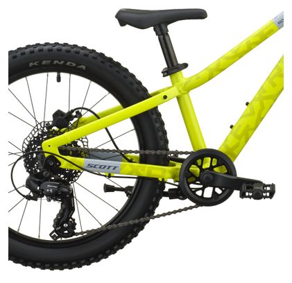 Bicicleta de montaña infantil Scott Roxter 200 Shimano Tourney 7V 20'' Amarilla 2027