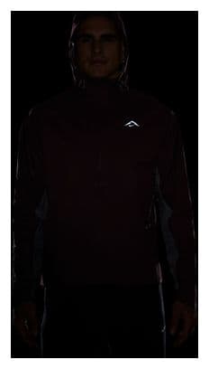 Veste Imperméable Nike Storm-Fit Trail Cosmic Peaks Rouge Homme