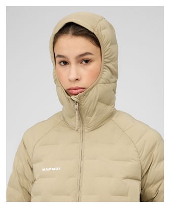 Mammut Sender IN Daunenjacke mit Kapuze, beige, Damen