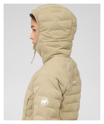Mammut Sender IN Daunenjacke mit Kapuze, beige, Damen
