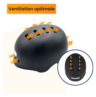 Casque vélo adulte R2B éclairage LED - Casque vélo Dames / Hommes Vélo électrique