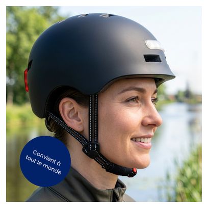 Casque vélo adulte R2B éclairage LED - Casque vélo Dames / Hommes Vélo électrique