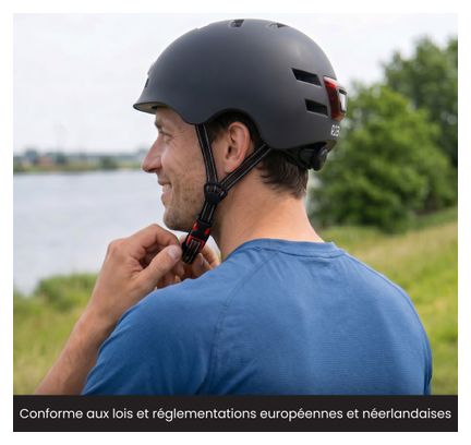 Casque vélo adulte R2B éclairage LED - Casque vélo Dames / Hommes Vélo électrique