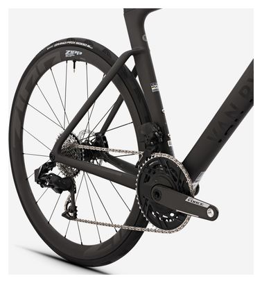 Van Rysel RCR Pro Road Bike Sram Force AXS 12S 700 mm Carbon Raw Black 2025