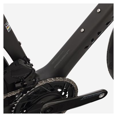 Van Rysel RCR Pro Road Bike Sram Force AXS 12S 700 mm Carbon Raw Black 2025