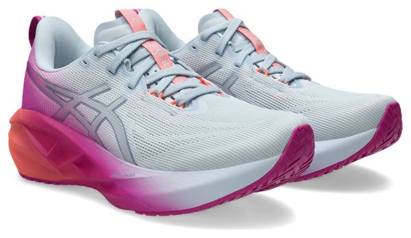 Zapatillas de running Asics Novablast 5 Sunny Sizzle Azul/Rosa Mujer