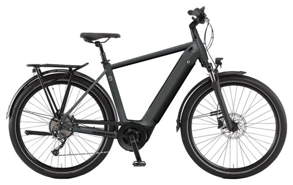 Winora Sinus 9 Shimano Alivio 9S 625 Wh 650b 2021 Electric City Bike Grey