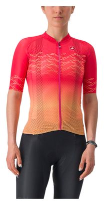 Castelli Climber's 2.0 Orange/Pink Women's Short Sleeve Jersey