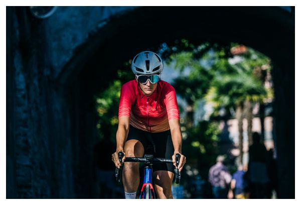 Maillot Manches Courtes Femme Castelli Climber's 2.0 Orange/Rose
