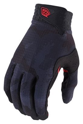 Troy Lee Designs Air Camo Black Long Gloves