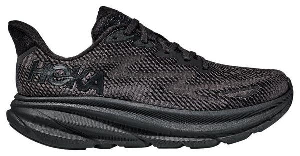Chaussures de Running Hoka Clifton 9 Wide Noir