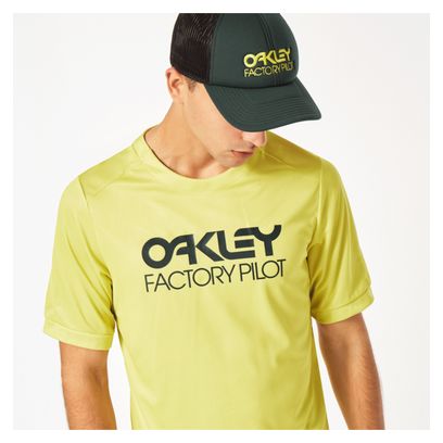 Oakley Factory Pilot Mtb Kurzarmtrikot Gelb