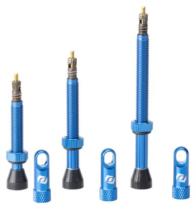 Paar Syncros Presta Tubeless ventielen Blauw