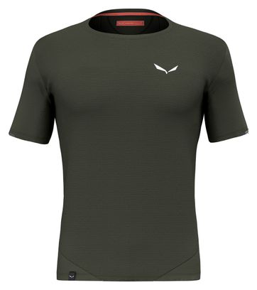 Salewa Pedroc Dry Mesh Khaki T-Shirt