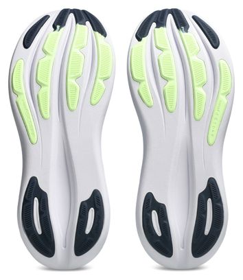 Chaussures Running Asics Gel-Nimbus 28 Bleu/Vert Homme