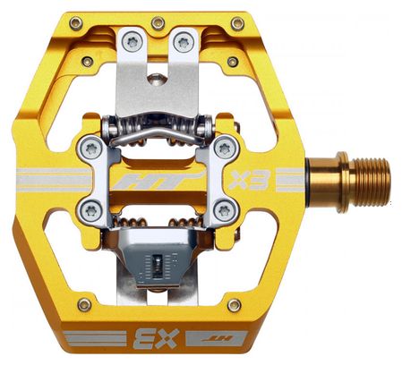 HT Components X3T Gold Automatic Pedals