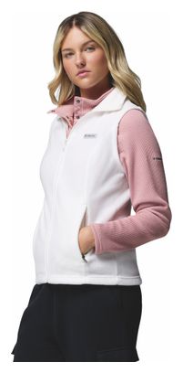 Polaire Sans Manches Femme Columbia Benton Springs Blanc