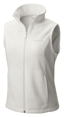 Polaire Sans Manches Femme Columbia Benton Springs Blanc