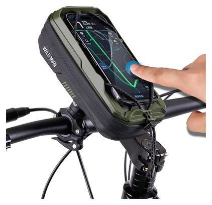 Sacoche de guidon rigide 0.6L à dégagement rapide