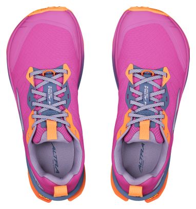 Chaussures Trail Altra Lone Peak 9+ Rose/Orange Femme