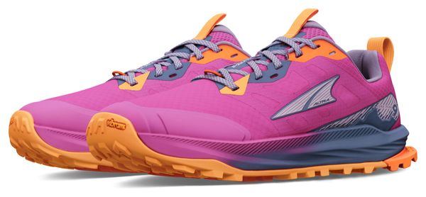 Chaussures Trail Altra Lone Peak 9+ Rose/Orange Femme