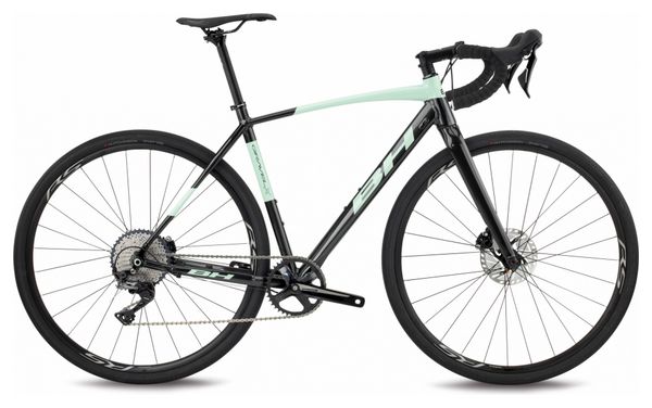 Gravel Bike BH GravelX Alu 2.0 Shimano GRX 11V 700 mm Black/Green