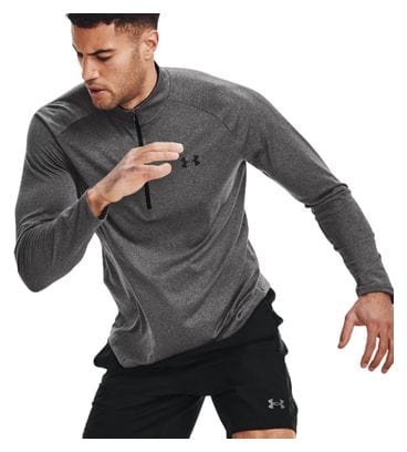 Langarm 1/2 Zip Under Armour Tech 2.0 Grau Herren Oberteil