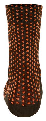 Santini Sfera Orange/Brown Unisex Socks