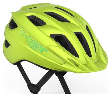 Met Casque Vélo Crackerjack Jaune/Blanc