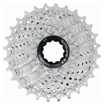 Cassette 11v. shine 11-28 pour Shimano-Sram route argent (vendu en boite)    (11-12-13-14-15-16-17-19-21-24-28)