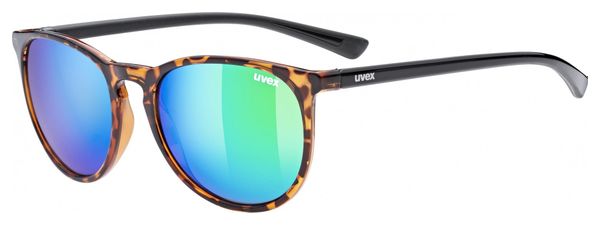UVEX Lgl 43 Sonnenbrille Havanna / Grün