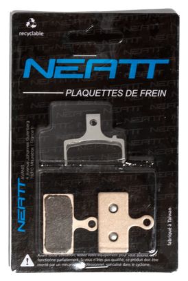 Paire de Plaquettes Neatt pour Shimano XTR / XT / SLX