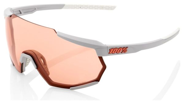 Gafas de sol 100% Racetrap Soft Tact Stone Grey / Coral Lens