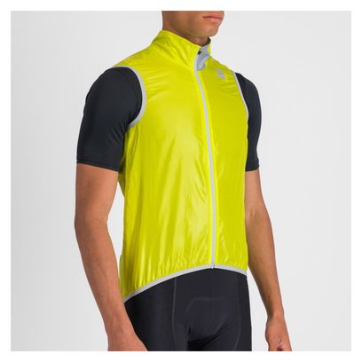 Sportful Hot Pack Easylight Yellow Sleeveless Jacket