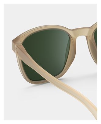 Izipizi Journey Beige Occhiali Unisex - Lenti Verdi - Polarizzati