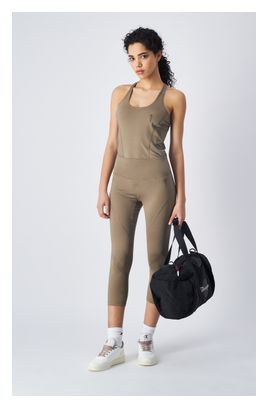 Legging 3/4 Femme Champion Athletic Club Marron clair