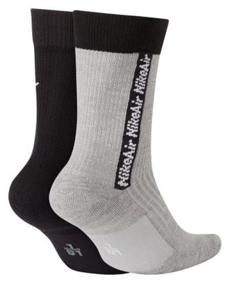 Nike Air SNKR Socks White Black